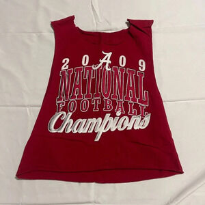 2009 Alabama Cut Off Tank Top Small